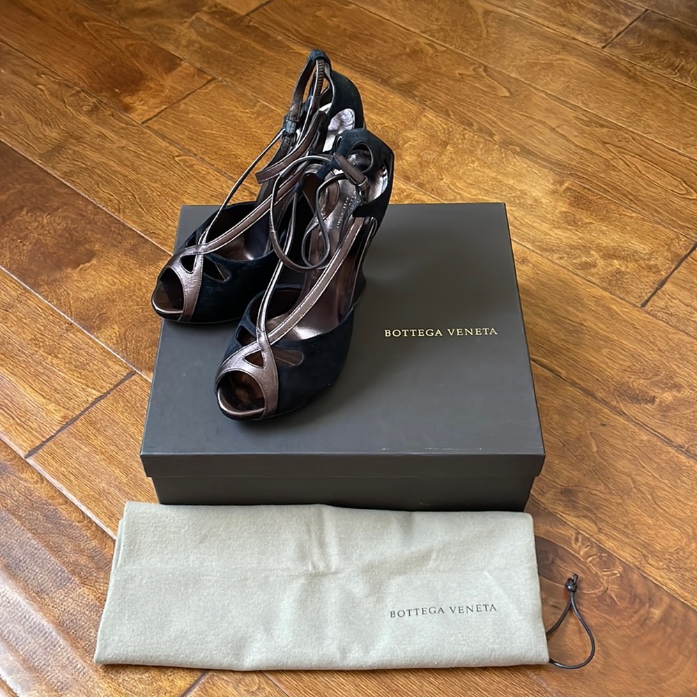 NWT Bottega Veneta Sandal Pelle S.Gomma